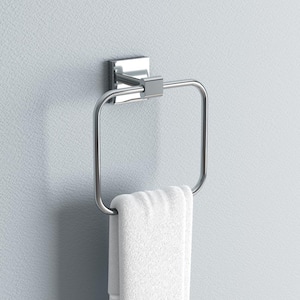 Elevate Towel Ring in Chrome