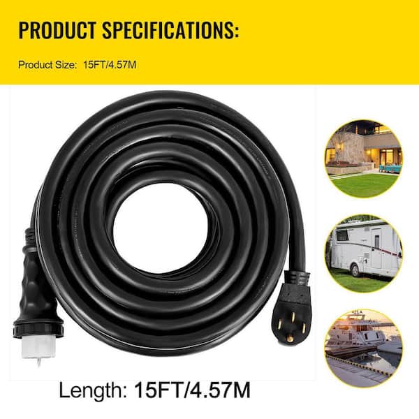 GIVIMO 15 ft. STW 50 Amp 125/250V 14-50P to CS6364 Locking