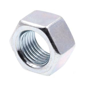 3/8 in.-24 Grade 5 Zinc Plated Steel Hex Nuts (50-Pack)