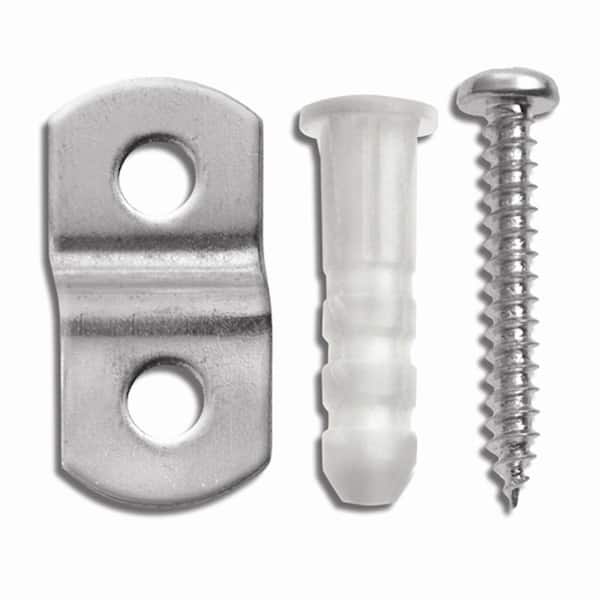 OOK 1/8 in. x 20 lb. Steel Mirror Holders (4-Pack)