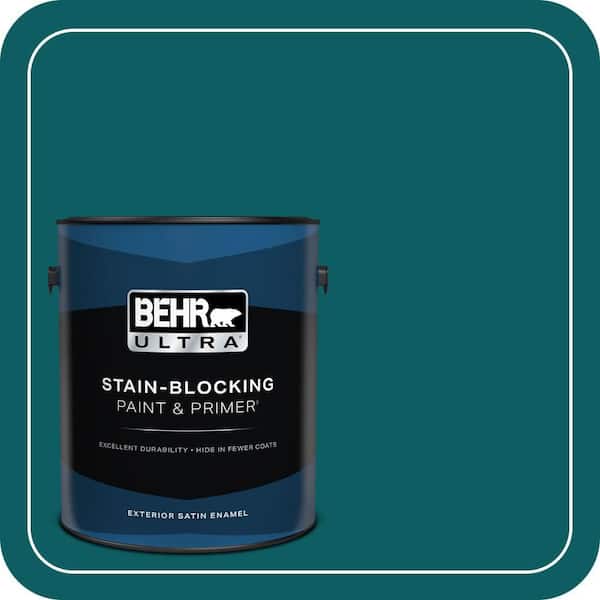 BEHR ULTRA 1 gal. #S-H-500 Realm Satin Enamel Exterior Paint & Primer