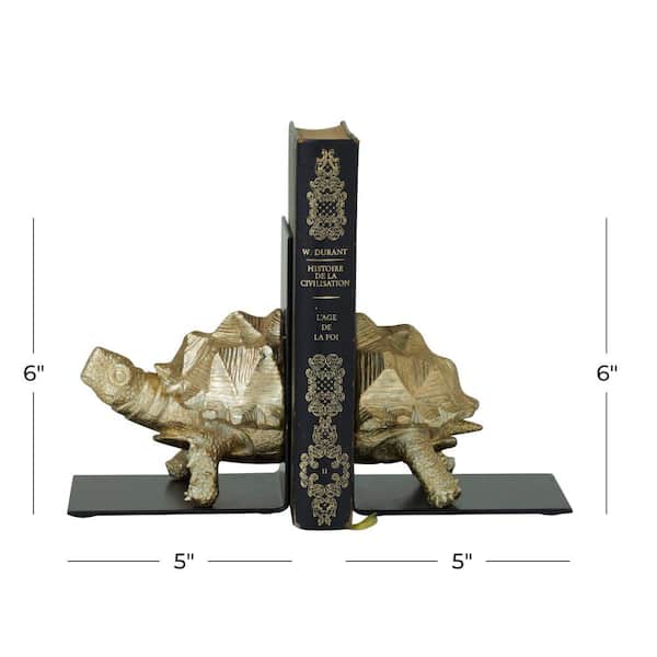 Shop Beautiful solid brass shell bookends