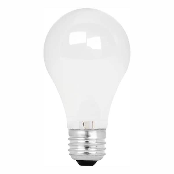 Feit Electric 40 Watt Equivalent Warm White 3000k A19 Dimmable Energy Saver Frosted Halogen Light Bulb 96 Pack Q29a W Dl 4 24 The Home Depot