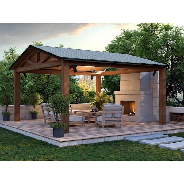 3 in. Black Surface Mount Outdoor Wall Mount Integrated LED Cylinder Sconce