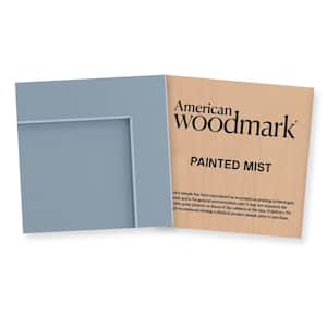 3-3/4 in. W x 3-3/4 in. D Finish Chip Cabinet Color Sample in Painted Mist