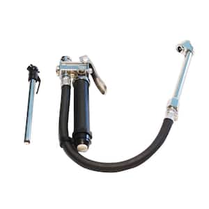 12 in. Garage Tire Inflator with Hose