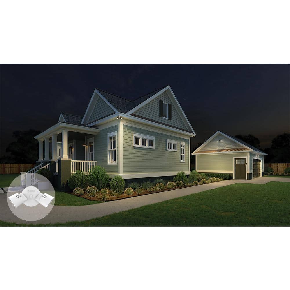 Cool White Waterproof LED Outdoor Security Flood Light