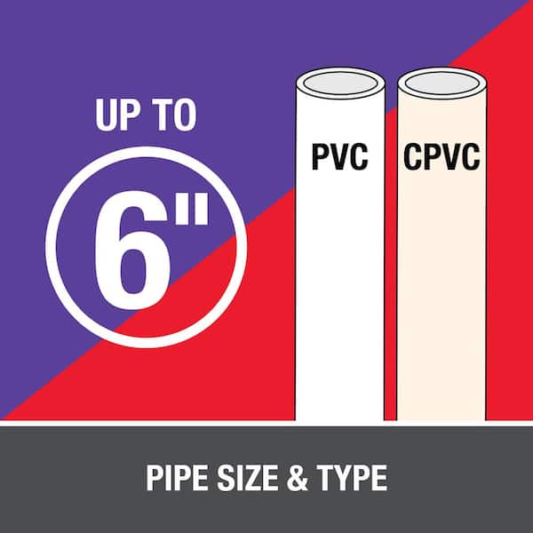 Oatey Handy Pack 8-fl oz Purple and Clear PVC Cement and