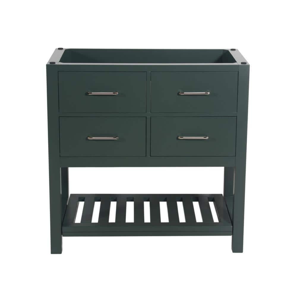 Santa Monica 36 in. W x 18 in. D x 35 in. H Bath Vanity Cabinet without Top