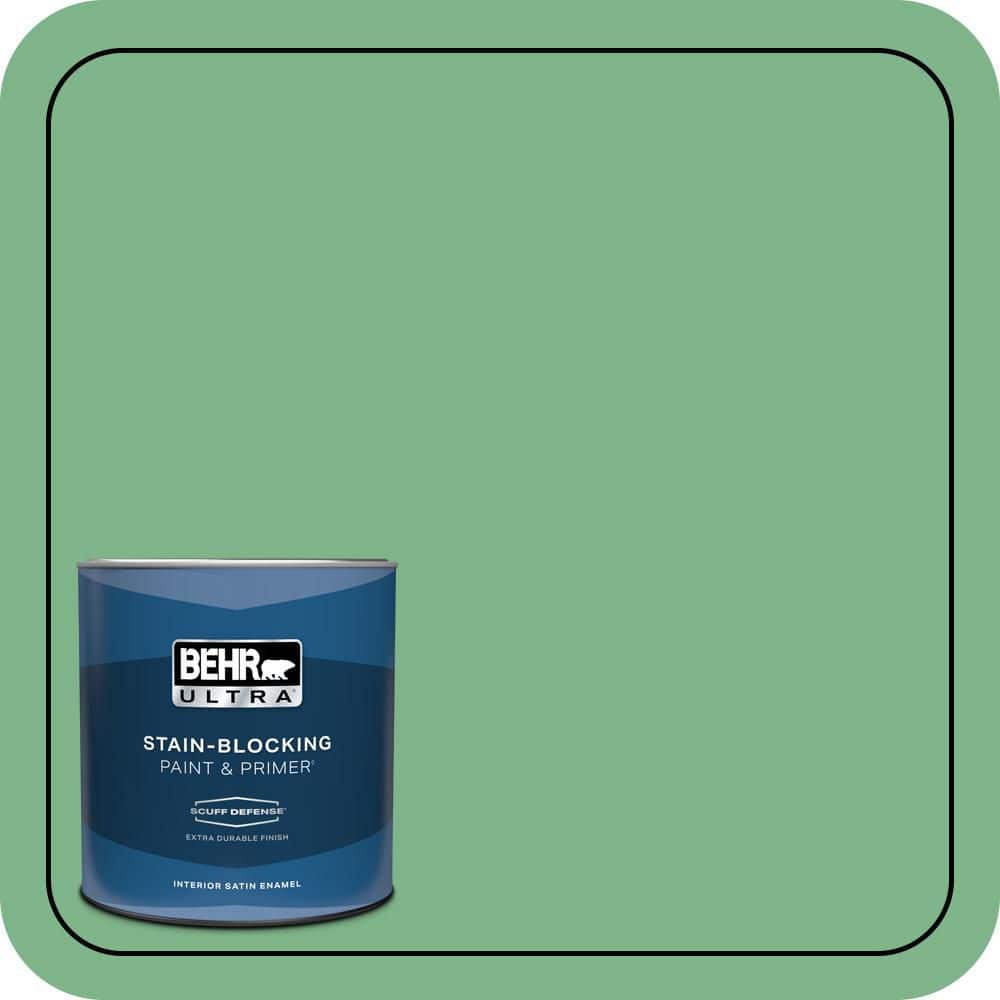 1 qt. #460D-5 Tree Fern Extra Durable Satin Enamel Interior Paint & Primer price history on PriceWatchPro