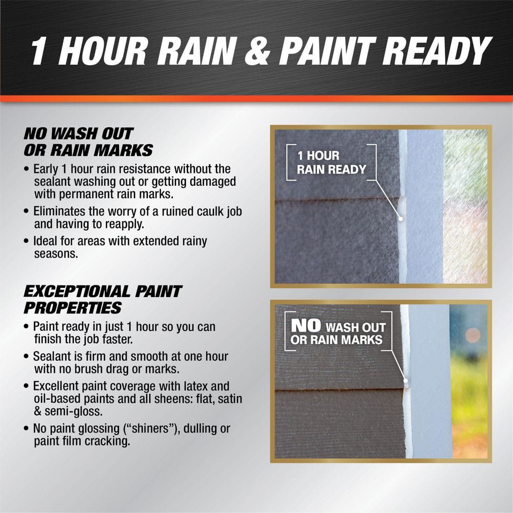 DAP Dynaflex Ultra White 10.1 oz Advanced Exterior Sealant