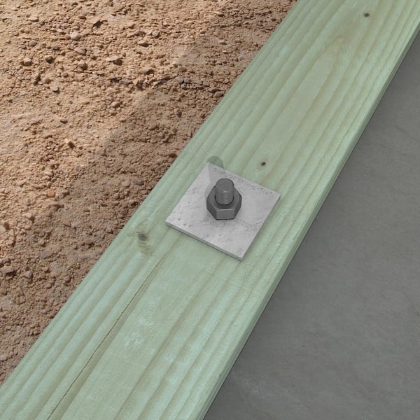 BP 5/8 in. Bolt Diameter, 3 in. x 3 in. Bearing Plate