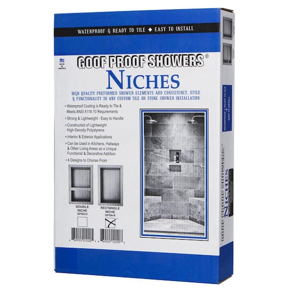 A couple of questions about installing a shower niche. : r/Tile