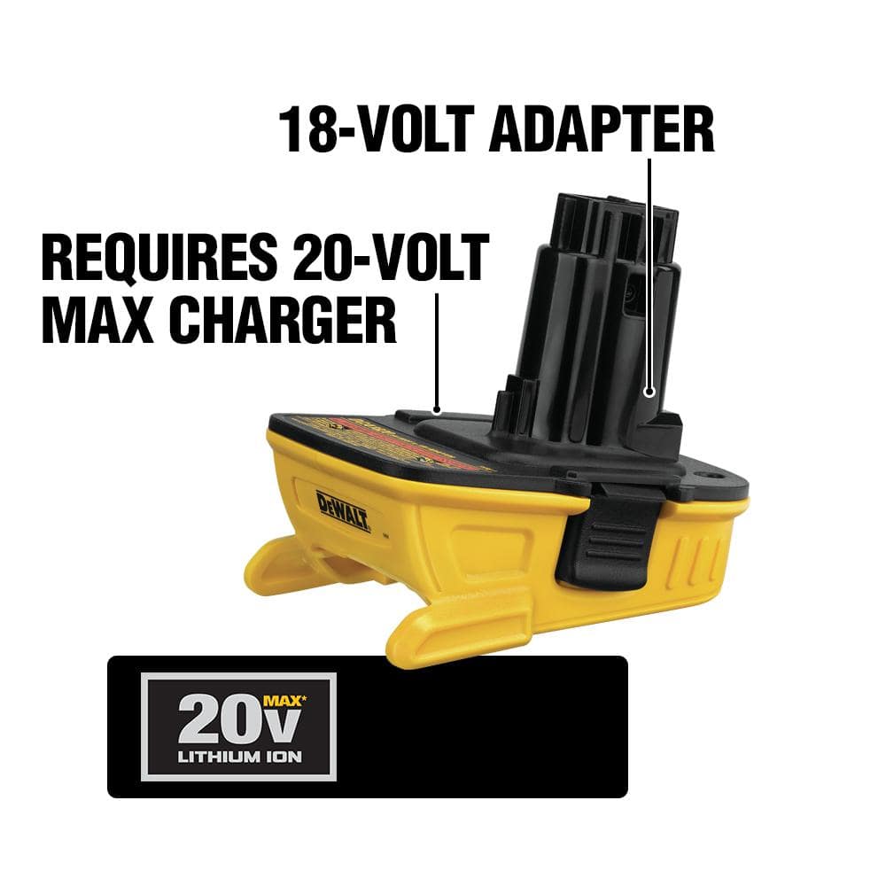 Condition photo showing Good Condition for 20V MAX Lithium-Ion Battery Adapter for 18V Tools