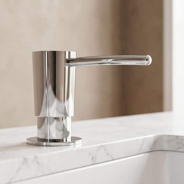 10 oz. Kitchen Soap Dispenser in Chrome