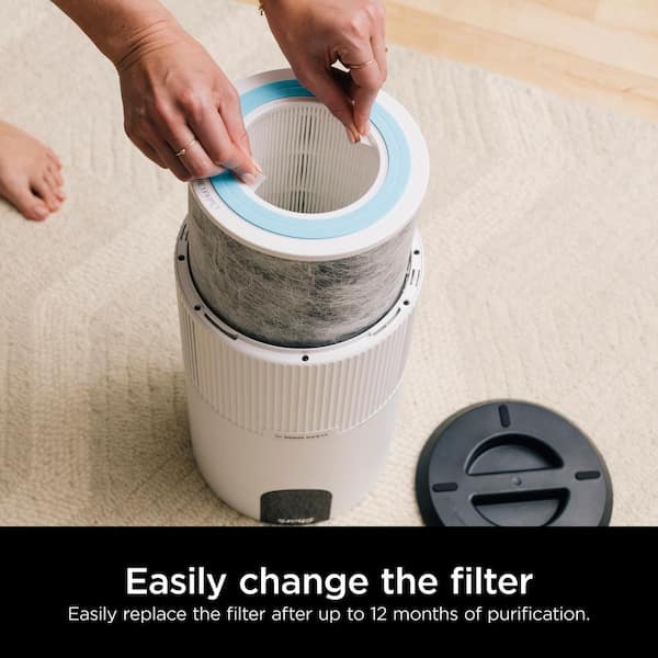 Anti-Allergen True HEPA NANOSEAL Replacement Filter, Advanced Odor Lock & Odor Protection