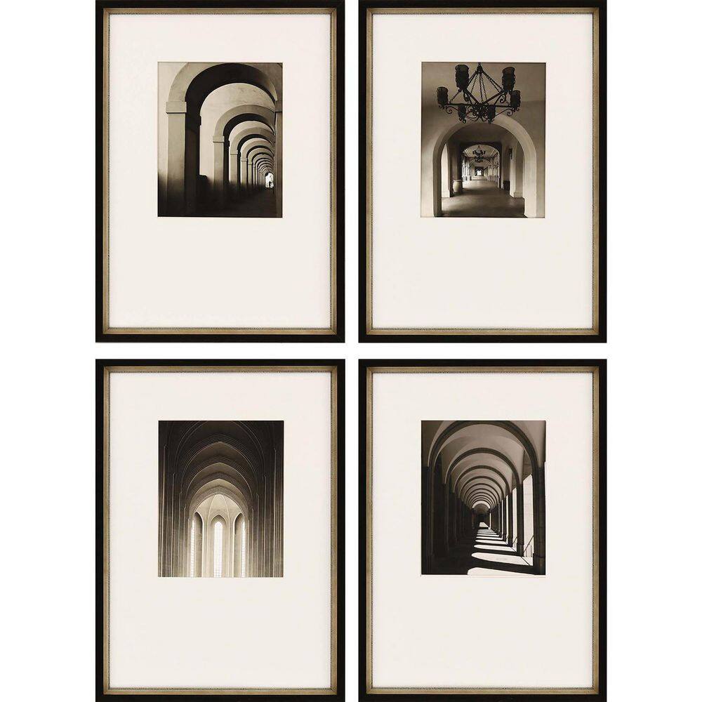Arches in Light by Langdon 4-Piece Framed Architecture Photography Wall Art 21 in. x 15 in. price history on PriceWatchPro