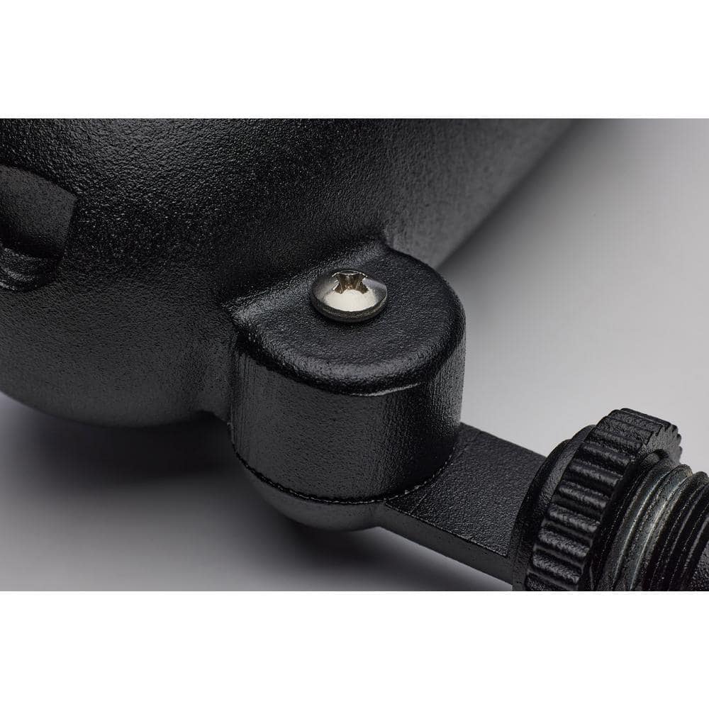 Matte Black Integrated LED Landscape Flood Light, 6W