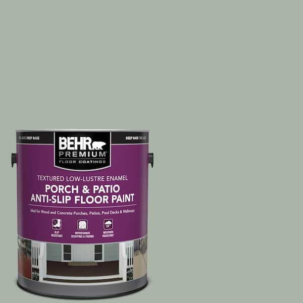 1 gal. #BXC-38 Alpine Air Textured Low-Lustre Enamel Interior/Exterior Porch and Patio Anti-Slip Floor Paint