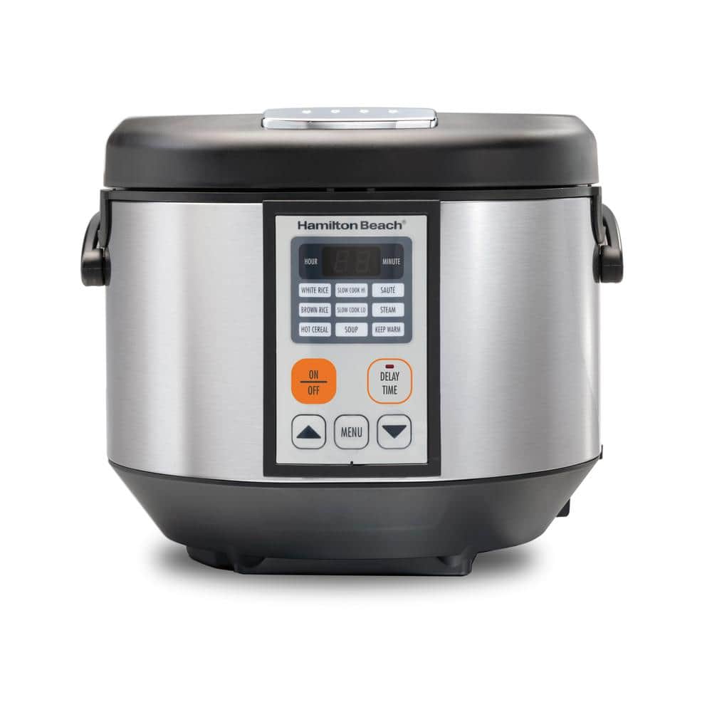 Hamilton Beach 4.5 Qt. Stainless Steel Digital Multi Slow Cooker