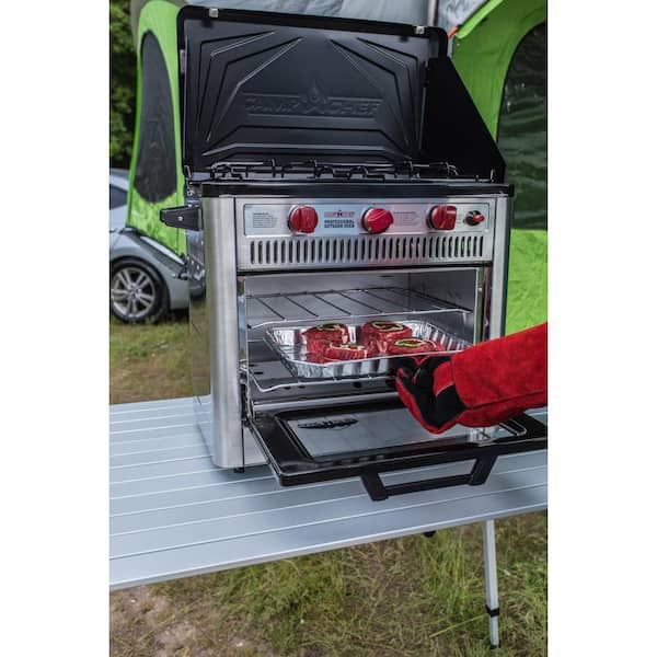 Camp Chef Deluxe Outdoor Oven with Burners COVEND - The Home Depot