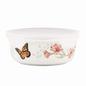 Lenox Butterfly Meadow 10.75 in. Dia 64 oz. Multi Color Low Serving Bowl  820575 - The Home Depot