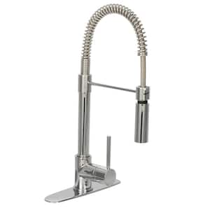 Series 400 Single-Handle Pull-Down Sprayer Kitchen Faucet in Chrome