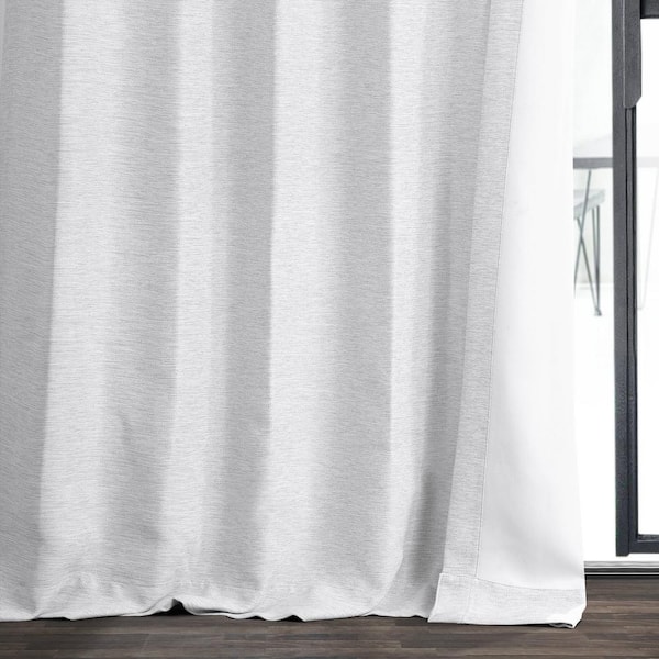 Exclusive Fabrics Furnishings Chalk, 108 Shower Curtain Fabric By The Yard
