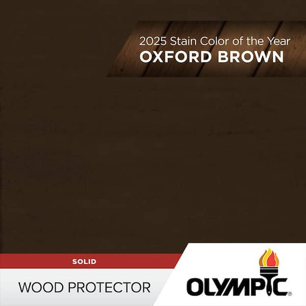 Wood Protector 1 gal. SC-1058 Oxford Brown Exterior Solid Stain plus Sealer in One