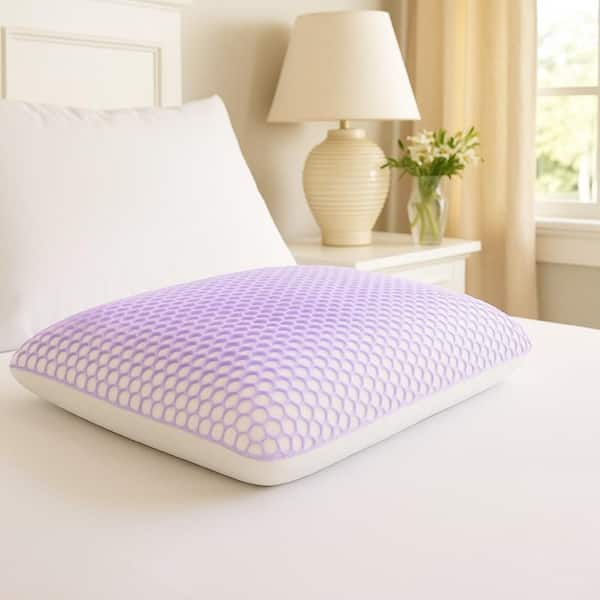 Gers Ergonomic Shape Dense Memory Foam Standard Pillow