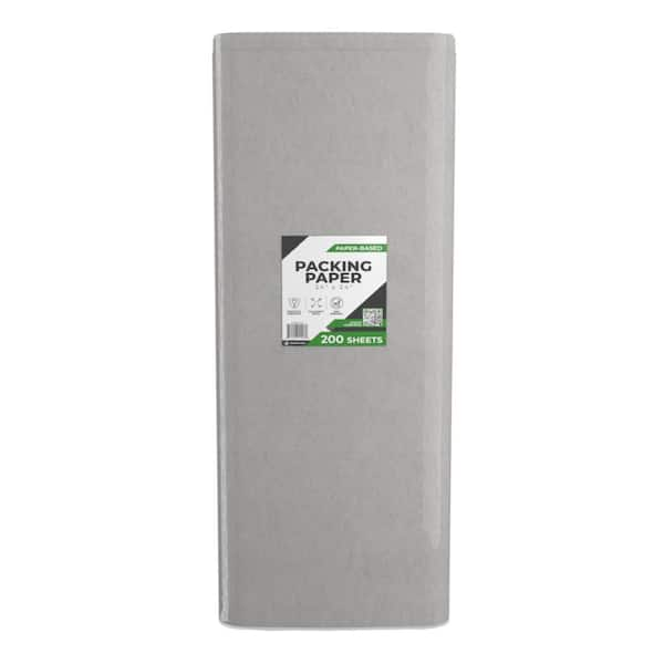 24 in. x 24 in. 100% Recycled Packing paper 200-Sheets (2-Pack)