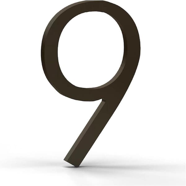 House Numbers for Outside - 5 in. Easy to Install Wall Mounted House Numbers for Address - Mounting Hardware Included