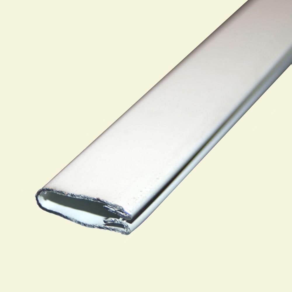 Screen Tight 10 ft. White Aluminum Kick Plate Channel WUCHAN10 - The ...