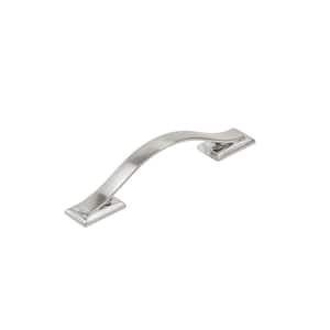 Dover 3-3/4 in. (96 mm) Satin Nickel Cabinet Pull (10-Pack)