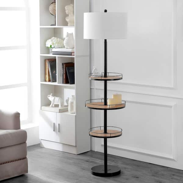 Bello 64.5 in. Matte Black Floor Lamp