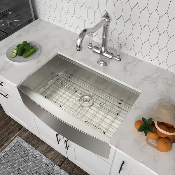 Kitchen Details Over the Sink White Dish Rack 4188 - The Home Depot