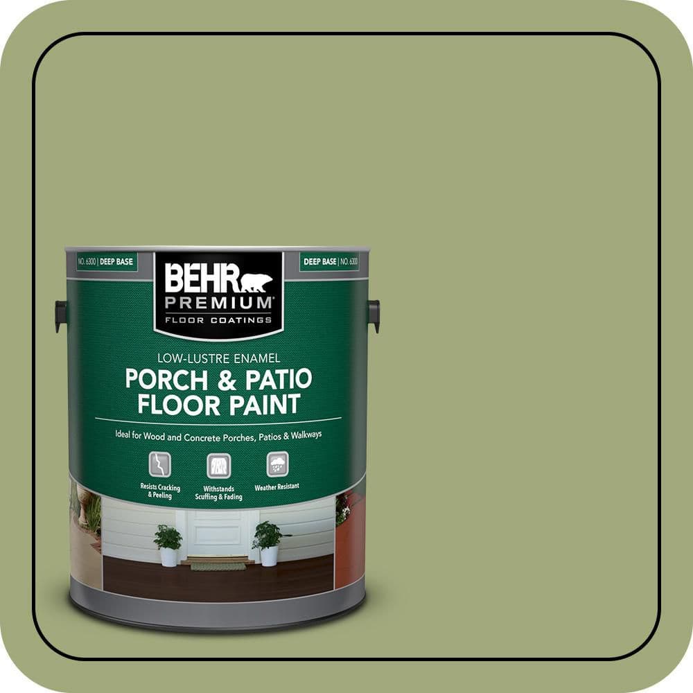 1 gal. #T18-16 Nurturing Low-Lustre Enamel Interior/Exterior Porch and Patio Floor Paint price history on PriceWatchPro