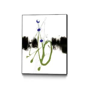 16 in. x 20 in. "Onde Sonore 2" by Meejlau Framed Wall Art