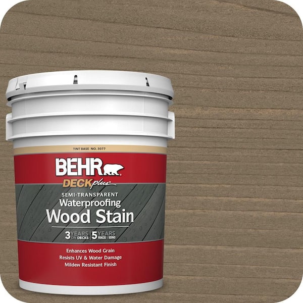 5 gal. #ST-125 Stonehedge Semi-Transparent Waterproofing Exterior Wood Stain