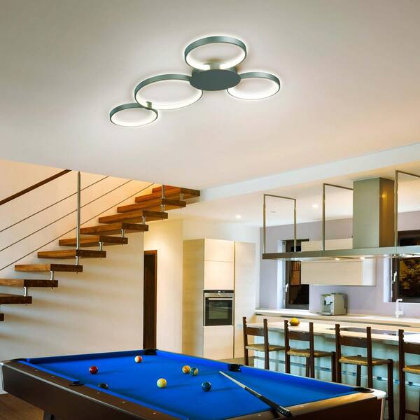 flush mount pool table light