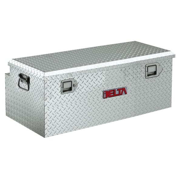 Delta 49 Diamond Plate Aluminum Full Size Chest Truck Tool Box