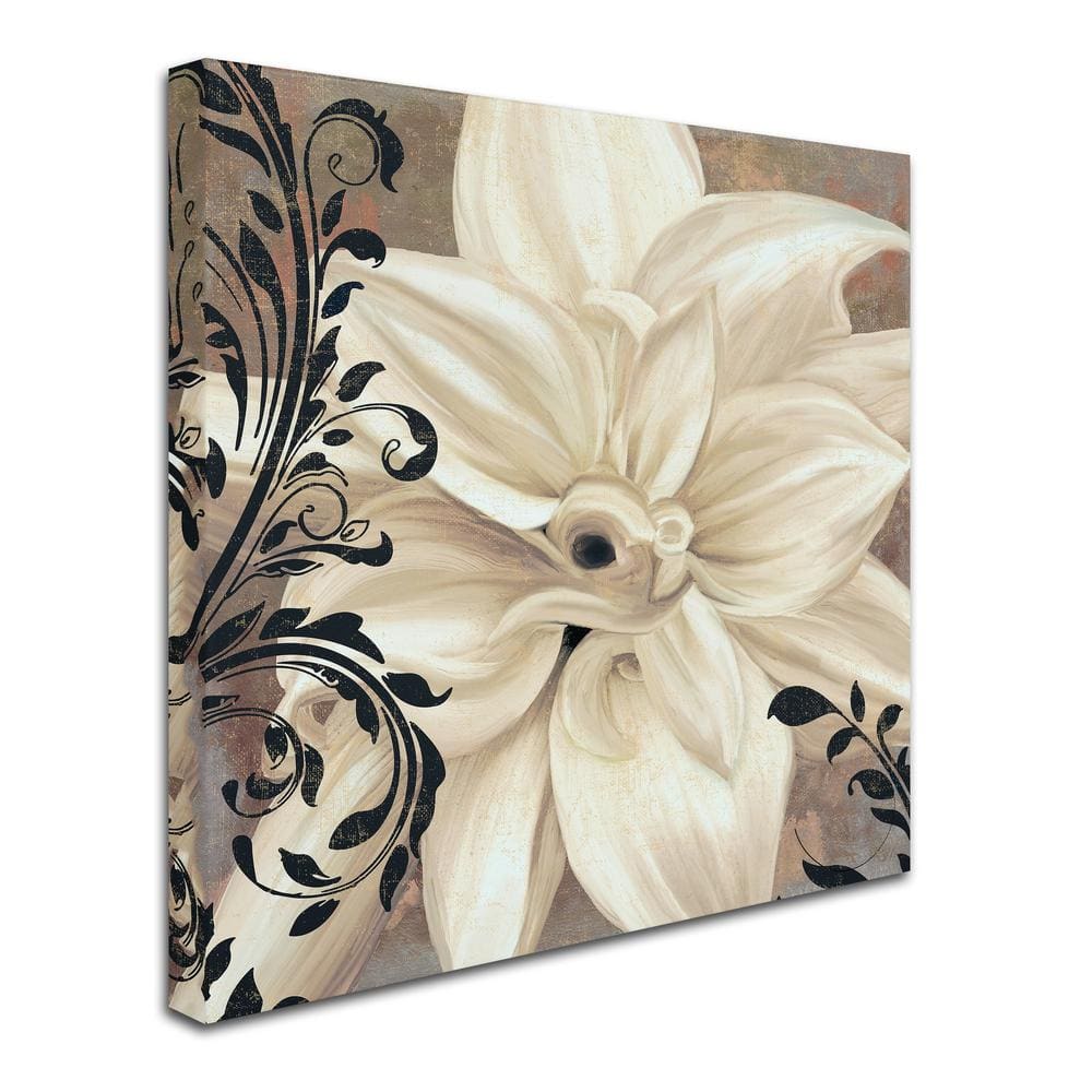 18" x 18" Multicolor Floral Canvas Art for Kids' Nursery
