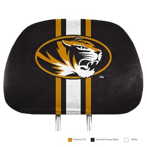 University of Missouri Printed Headrest 10 in. x 14 in. Universal Size Cover Set