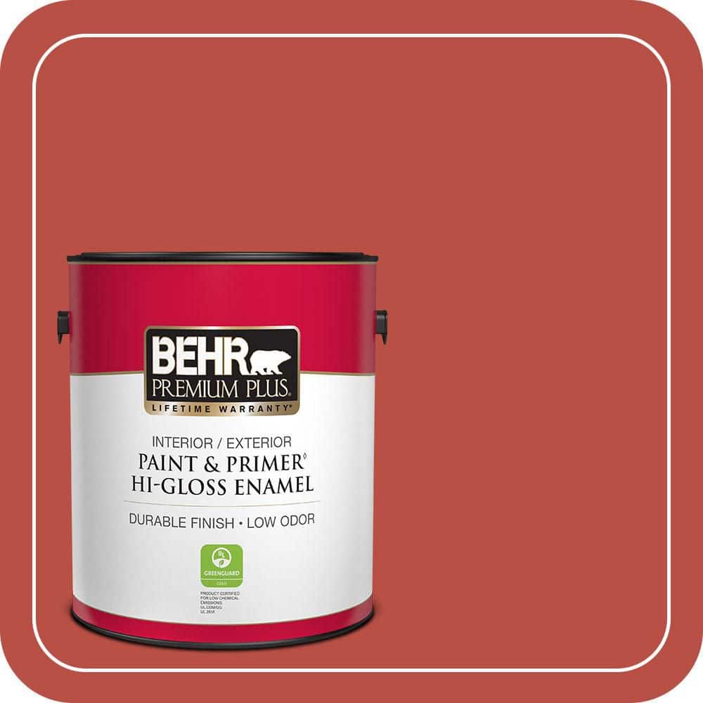 1 gal. #T14-20 Amaryllis Hi-Gloss Enamel Interior/Exterior Paint & Primer price history on PriceWatchPro