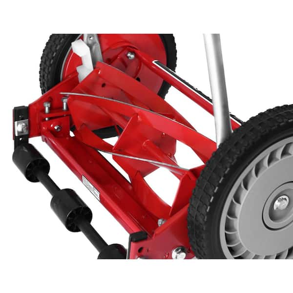 American Lawn Mower 1304-14 Economy Push Reel Mower with T-Style Handle and  Heat Treated Blades