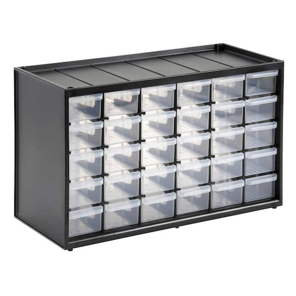 18-Slot Small Parts Nuts & Bolts Hardware Organizer Steel Cabinet  16-Drawers