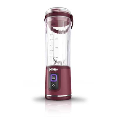 Blast 18 Oz. Single Speed Cranberry Red Portable Blender