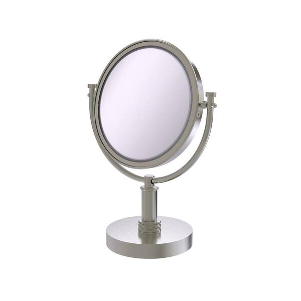 Allied Brass 8 in. x 15 in. Vanity Top Makeup Mirror 4x