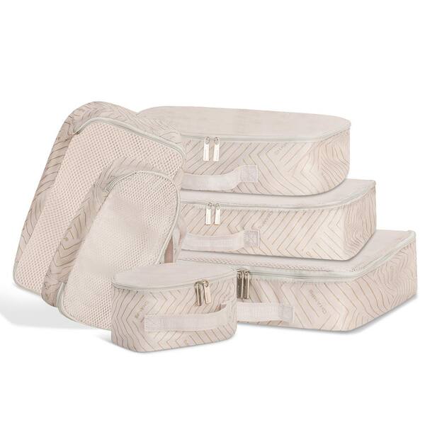 Keep Shape Packing Cubes for Travel, 6 Set Travel Cubes for Packing, Lightweight Amazon.com | BAGSMART Keep Shape Packing Cubes for Travel, 6  main image 2