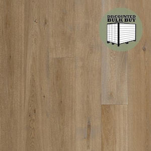 Eclipse European White Oak 1/2 in. T x 7.5 in. W Water Resistant Engineered Hardwood Flooring (1399.05 sq. ft./pallet)